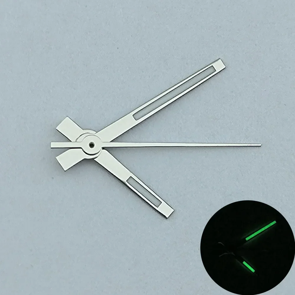 Manecillas de reloj NH35 manecillas NH36 agujas punteros de reloj luminoso verde para movimiento Datejust NH35 NH36 piezas de accesorios de reloj