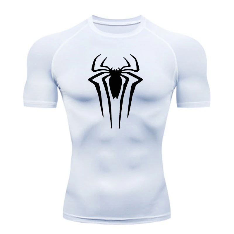 New Compression Shirt Men Fitness Gym Super Hero Sport Running T-Shirt Rashgard Tops Tee Quick Dry Short Sleeve T-Shirt For Men