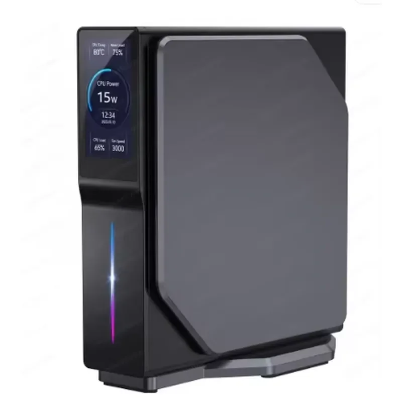 N100 N97 Mini PC Large Memory Multi Task Office Light Gaming All In One Desktop Computer Compact Size High Performance