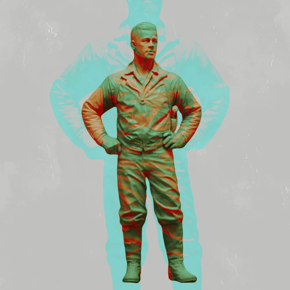 

1/16 Resin Figure unpainted model Kit, American Tank Commander unassembled and unpainted GK,