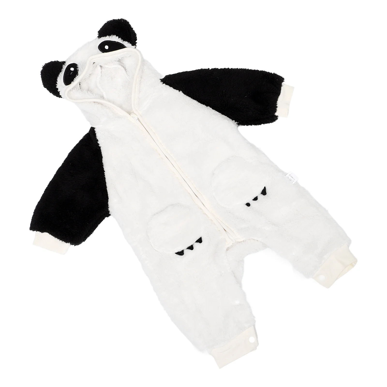 

Extra Thick Baby Bodysuit 73Cm Long Sleeve Newborn Winter Outfit Soft Warm Infant Outerwear Cute Animal Design Unisex
