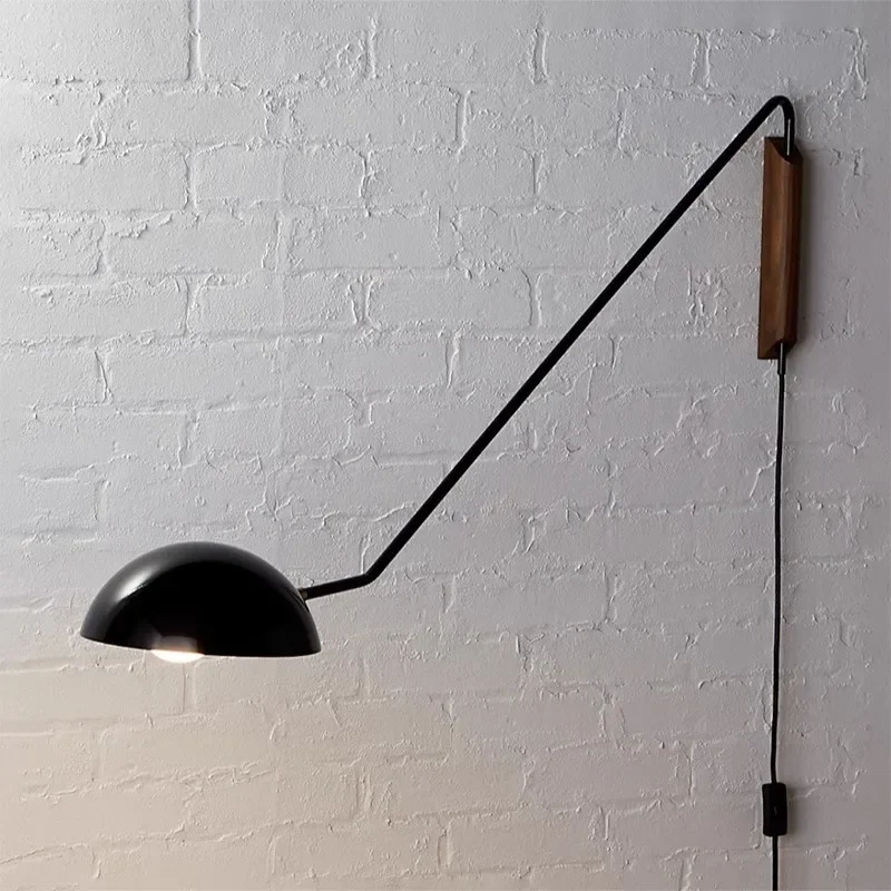 Modern Nordic Long Arm Wall Light Room Decor Sconce Wall Lamp for Living Room Modern Bedside Wall Lighting Fixture