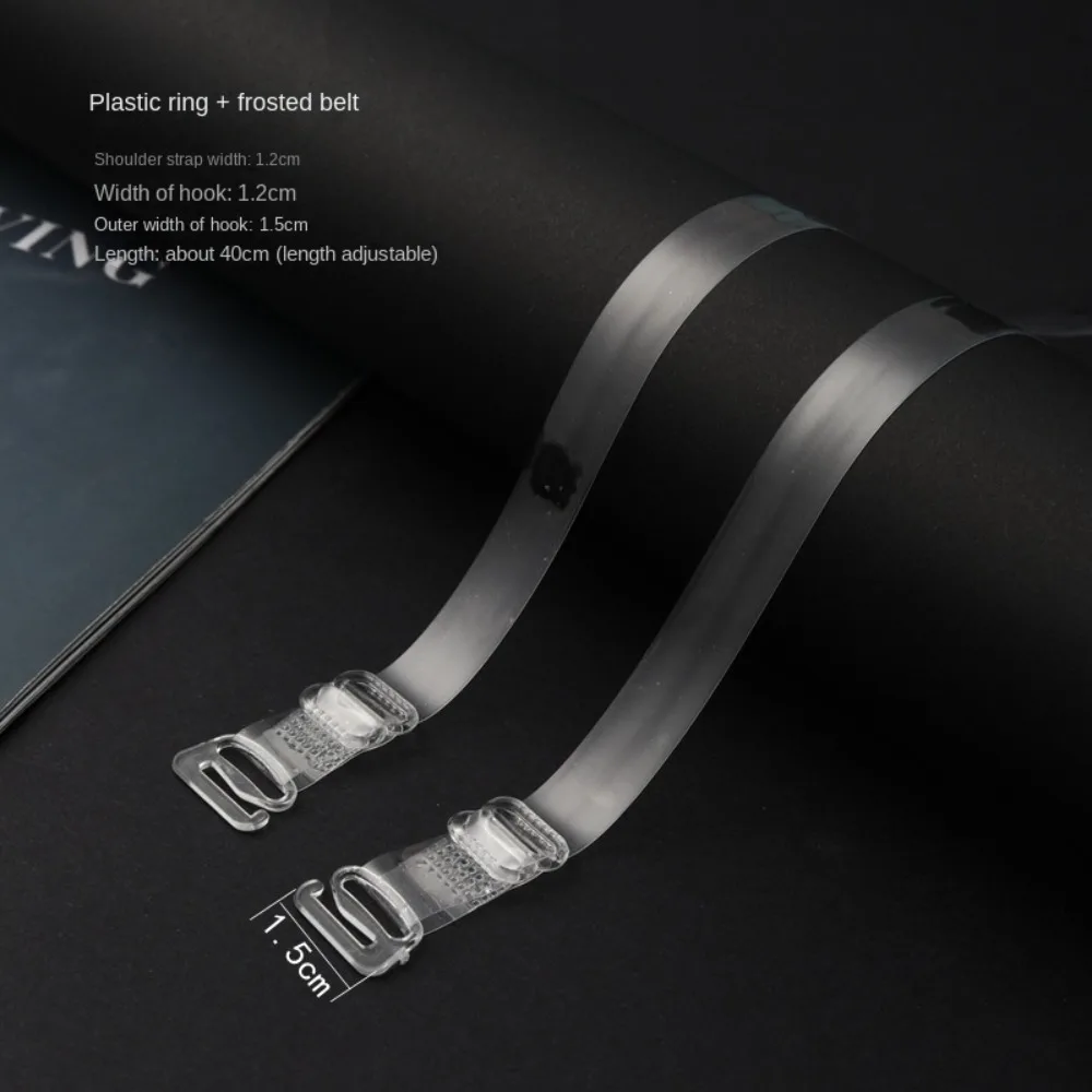 New Transparent Bra Strap Intimates Accessories Adjustable Shoulder Strap High Elastic Invisible Bra Belt