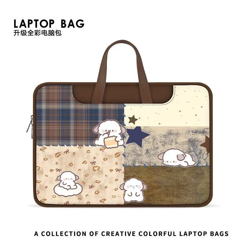 

Personalized Cartoon Dog Laptop Bag Laptop Sleeve Laptop Protective Case for Macbook 13 14 15.6 16 Inch Macbook Air ASUS Huawei