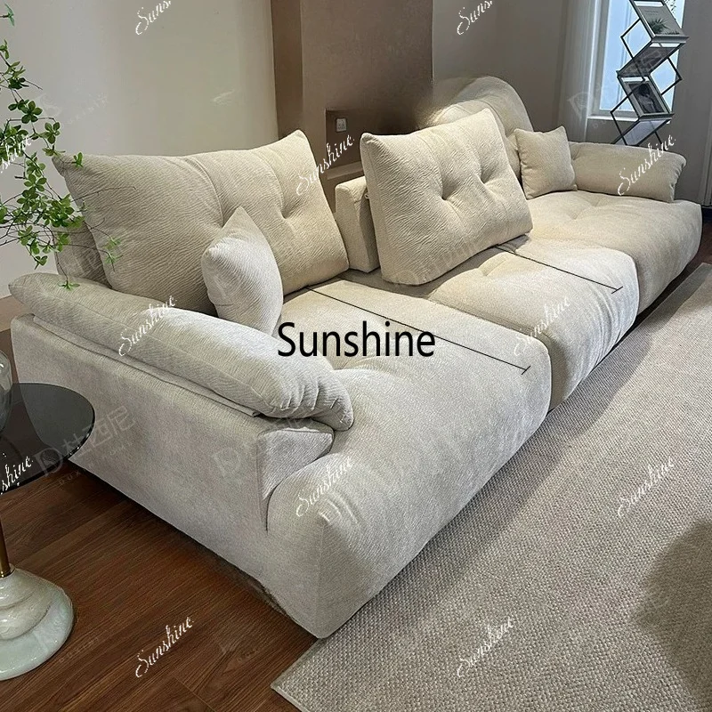 

Chenier can be fully disassembled, washed, adjusted backrest, deep function fabric cloud sofa