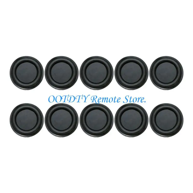  Flexible Surround Speaker Replacement Part with Round Diaphragm and Metal Backing Plate for Small Repair Projects
