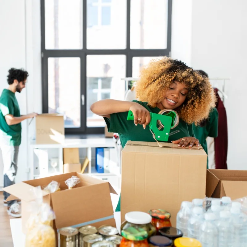 透明包装テープ 6本セット 1.65インチ×19ヤード 超強力詰め替えロール 配送・郵送用 合計114ヤード