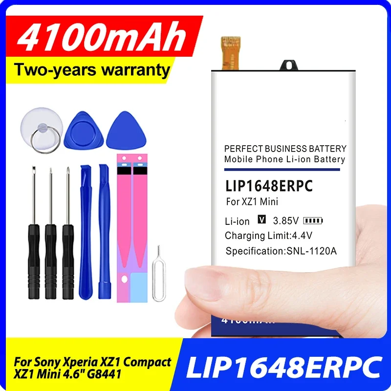 High Quality LIP1648ERPC 4100mAh Replacement Battery For Sony Xperia XZ1 Compact XZ1 Mini 4.6