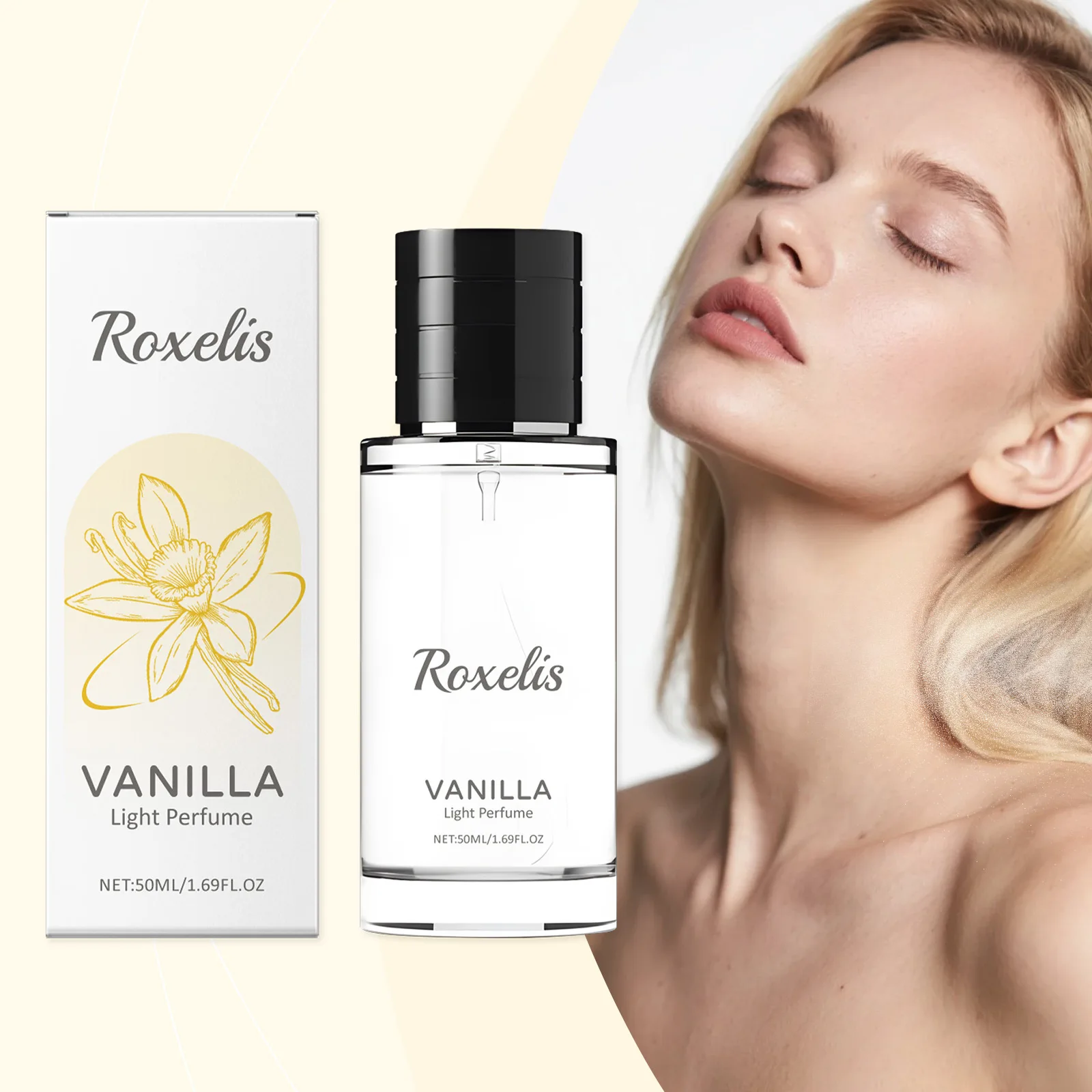 

Vanilla perfume, gentle, natural, fresh, elegant fragrance, portable and elegant, Long-lasting daily use Fragrance for women men