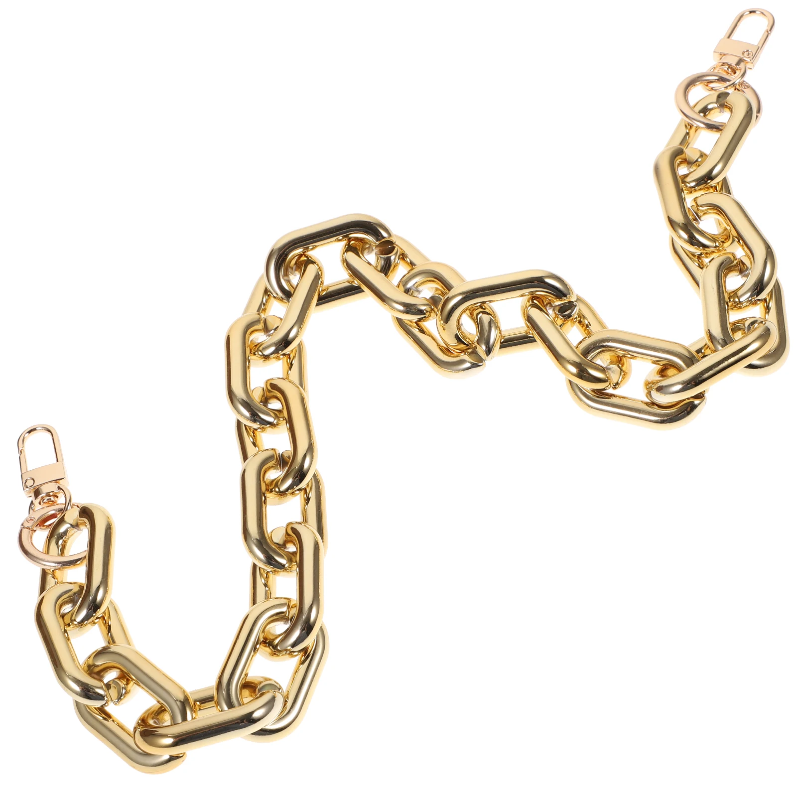 

Luxury Acrylic Bag Chain Strap for Purse Handbag Crossbody Replacement Strong Anti-Fading Detachable Buckle Long Chain for Women