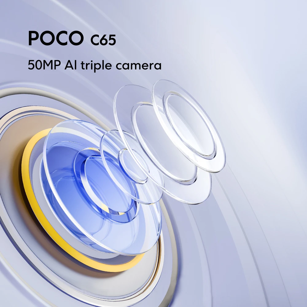 Versión Global POCO C65 MediaTek Helio G85 Pantalla Dot Drop de 6.74\