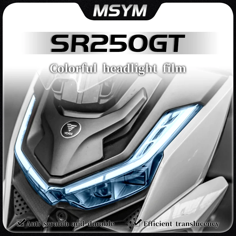 

For VOGE SR250GT SR 250 GT GTSR3 Headlight film instrument film transparent sticker modification accessories