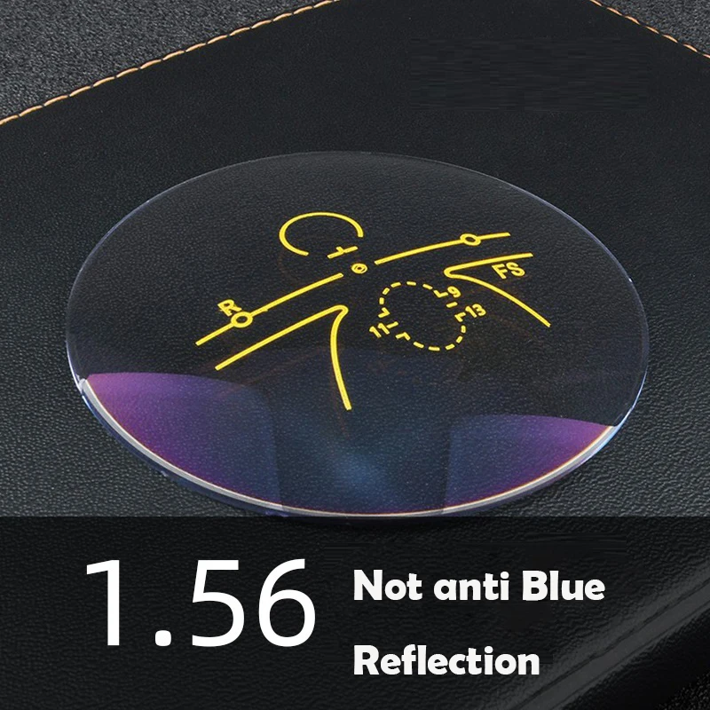 No Astigmatic 1.56 Anti Blue Light Progressive Multifocal Lenses for Myopia and Presbyopia +3.00 to -6.00 /ADD+1.00 to +3.00