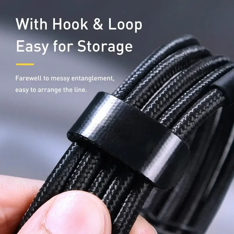 10A Cable 120W Super Fast Charge Cable Type-C To Type-C Data Cord Knit Cable For Xiaomi POCO Samsung iPhone Quick Charging Cable
