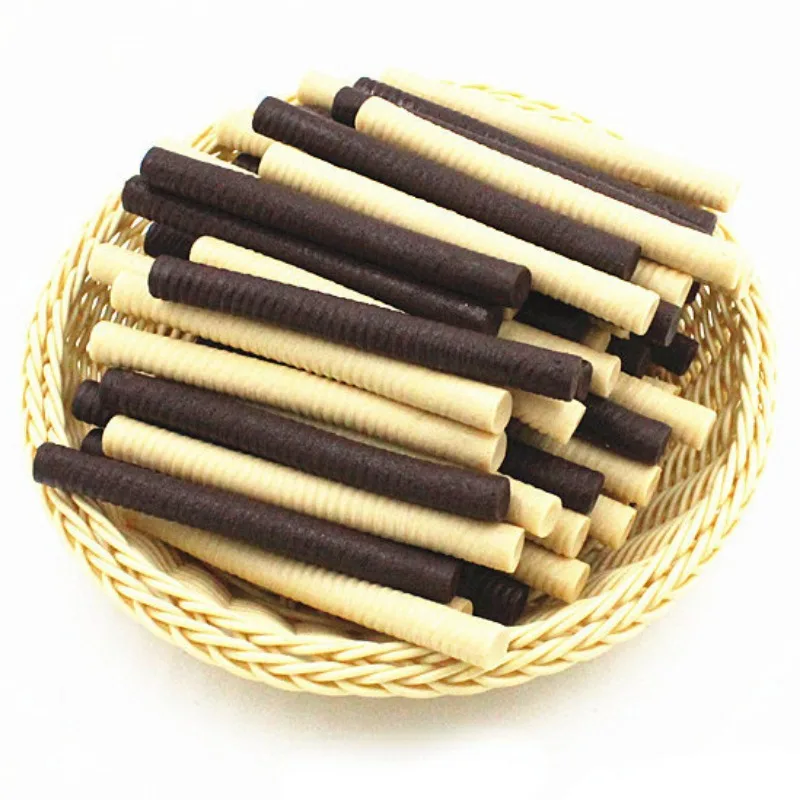 

PVC Simulation Chocolate Stick Cake Roll Fake Cake Food Model Photography Props Dessert Shop Ornament Kids Toys Home Decor