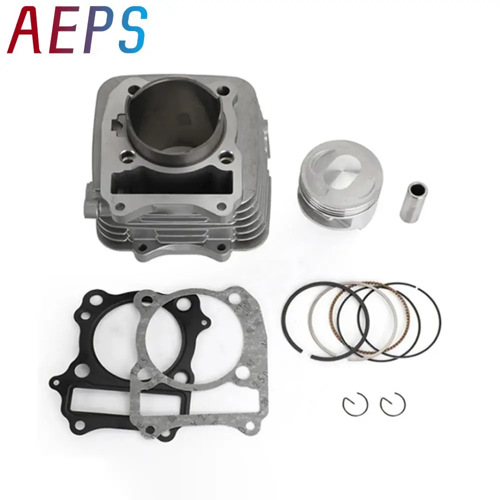 Para Suzuki DR200 DR200SE DF200 VanVan 200 Kit de juntas de anillos de pistón de cilindro φ66MM