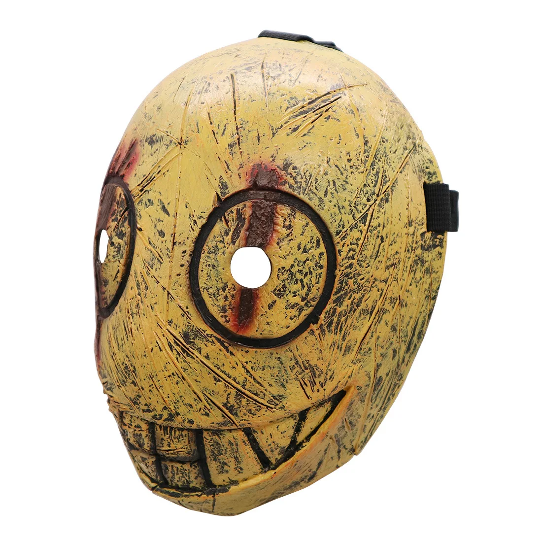 Halloween Natale Maschera Cosplay Gioco Macellaio Sangue Lattice Donna Uomo Carnevale Festa di compleanno Puntelli Spaventoso Killer Trapper Casco