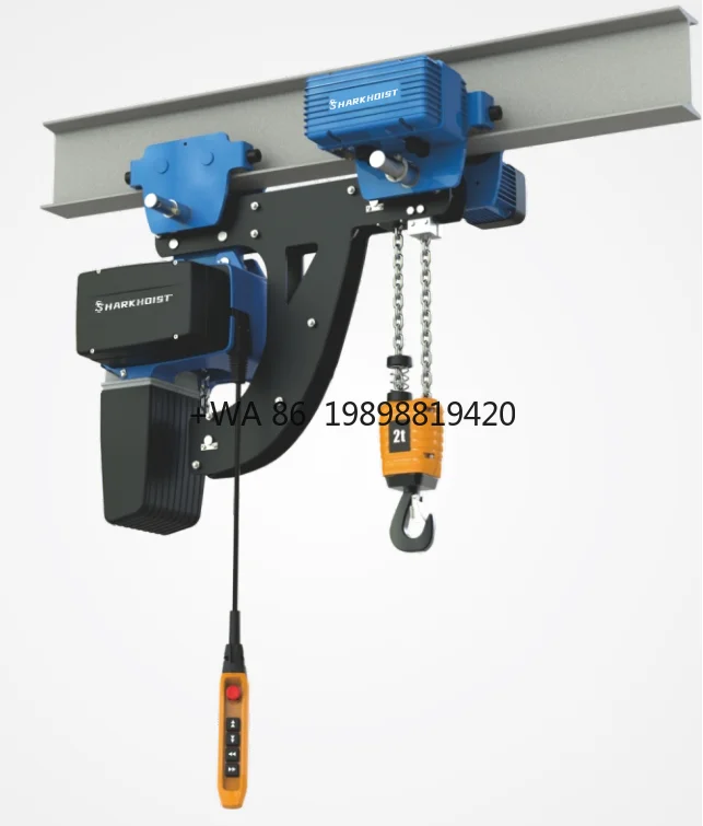

Shark Brand European Electric Chain Hoist 1000kg Load Capacity 8/2m/min Speed for Industrial & Factory Use