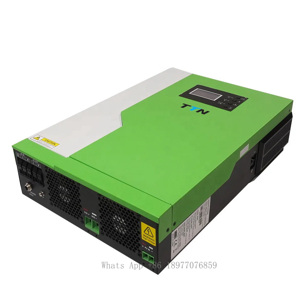 In Stock!! TTNergy MPS-V Plus 3.5KW 5.5KW DC Input120-500VDC Batteryless Solar Inverter Off Grid MPPT Hybrid Solar Inverter