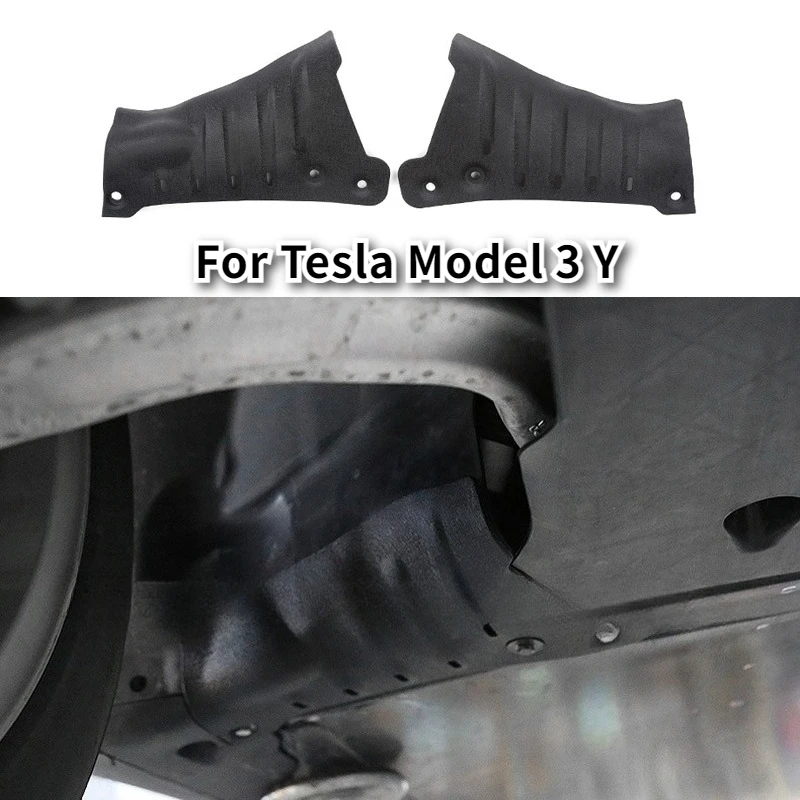 

Car Chassis Coolant Pipe Guard Lower Guard Plate Chassis Protection Cooling Duct Cover For Tesla Model 3 Model Y Car Accessories