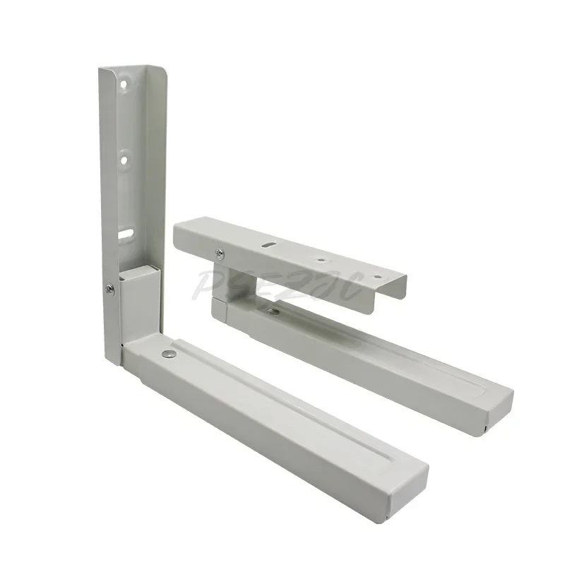 Thickened and Retractable Microwave Oven Bracket Kitchen Wall Mounted Storage Rack Foldable Bracket