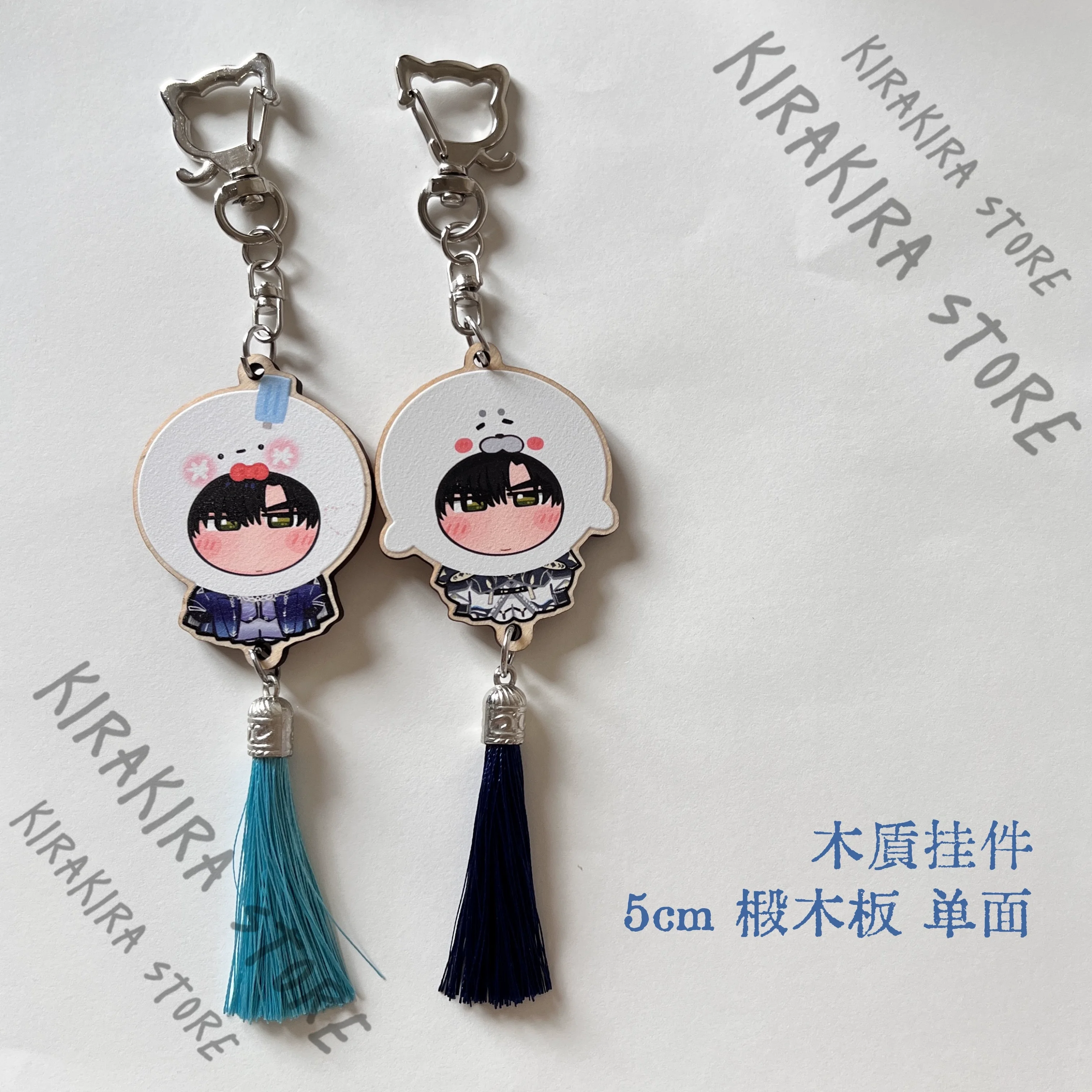 Love and Deepspace Zayne Cosplay Acrylic Keychain Pendant Standing Sign Glasses Cloth Cotton Hanging Drop Ornaments Kawaii Cute