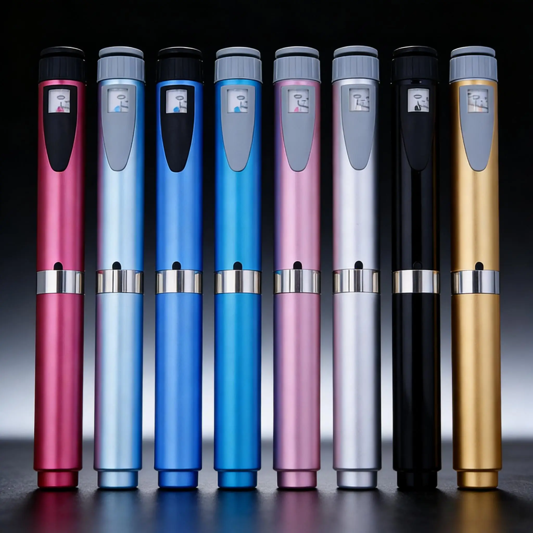 

1-10 шт. Разноцветные волшебные ручки для удаления морщин на лице, стерильные картриджи, расходные материалы, прибор для борьбы с морщинами