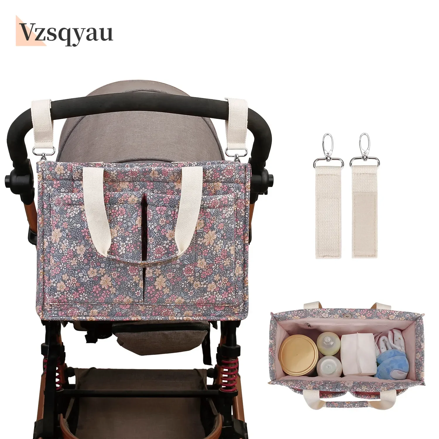 

Large Capacity Mommy Maternity Bag Portable Multifunctional Nappy Waterproof Bags for Baby Care Gifts Fashion Baby Diaper Bags