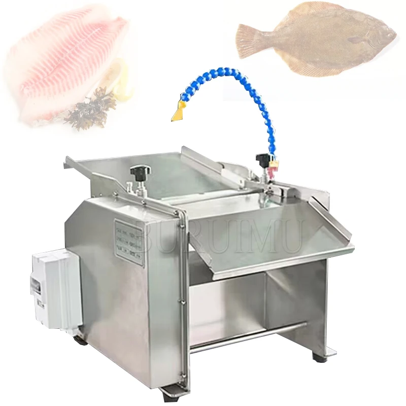 

Fish Skin And Fish Meat Separator Desktop Peeling Machine Electric Fish Skin Peeling Machine Fish Processing