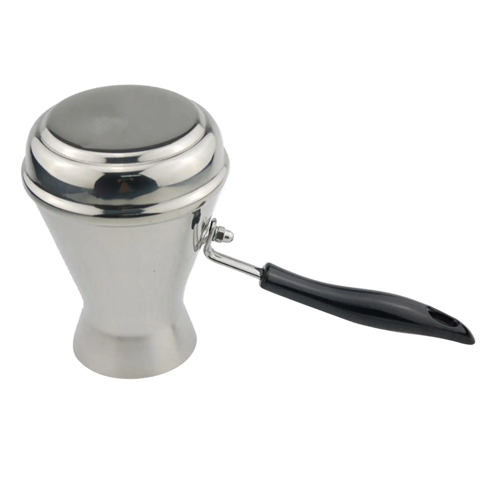 Stainless Steel Turkish Coffee Pot Heat Even Moka Espresso Decanter for Holiday Cooking and Drinks