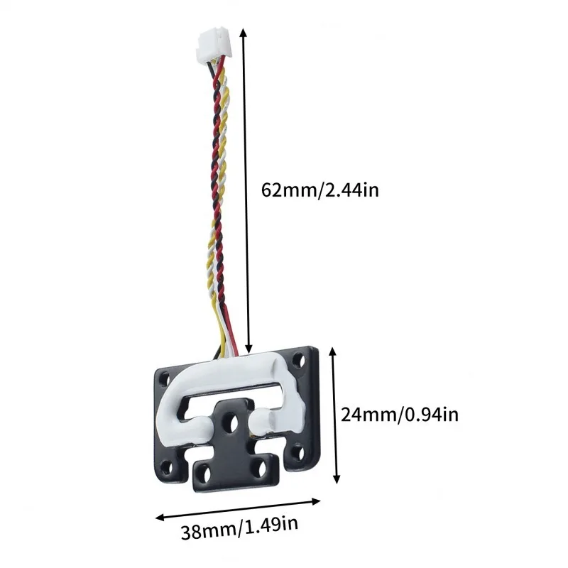 Hot Bed Pressure Strain Sensor Auto Leveling Module Replacement Parts, for Creality K2 K2 Plus K2 Pro FDM 3D Printer