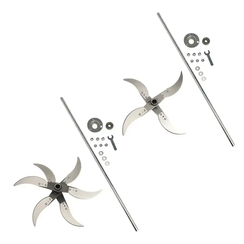22,5-23,5cm Haushalts- und Landwirtschafts-Grashäcksler-Klinge mit Verstellbarem Durchmesser für Viehfutter und Gemüse Scharfe Edelstahlklinge – Detail 22
