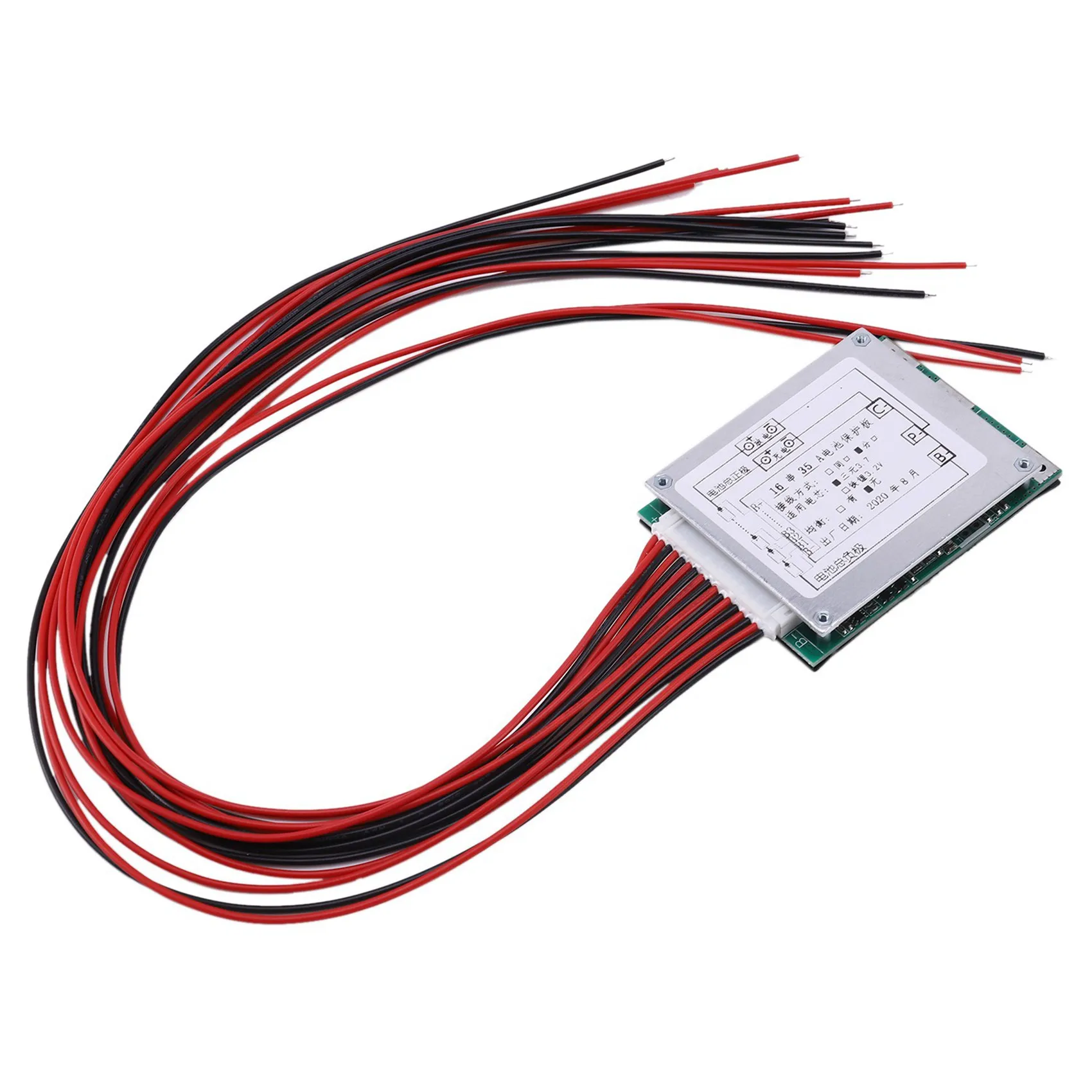 

[AAAE 2026] 5X 16S 60V 35A Li- Lithium 18650 Battery BMS PCB Protection Board With UPS Energy Inverter