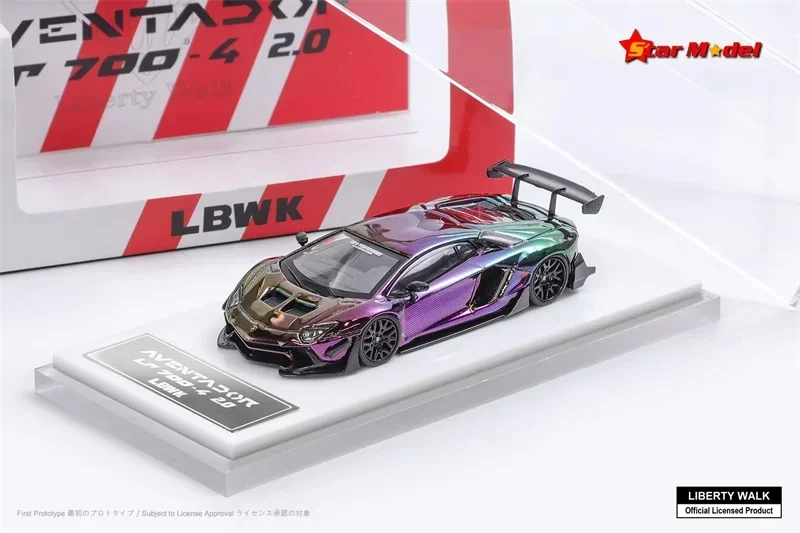 Star Model 1:64 Liberty Walk Aventador LP700-4 Diecast Model Car