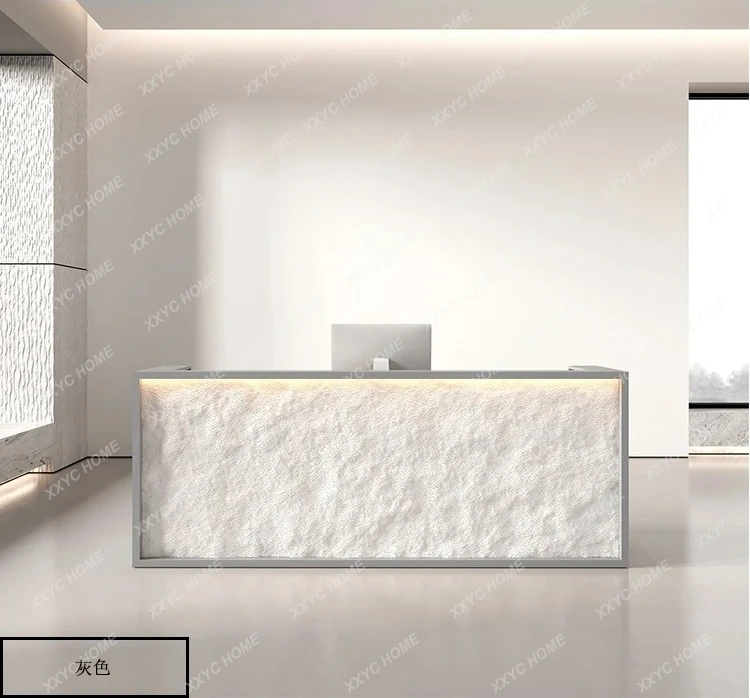 

Light luxury simple modern clothing store checkout page counter table