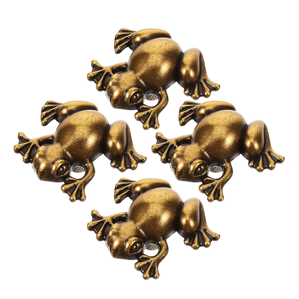 

4 Pcs Frog Cabinet Door Handle Knob Furniture Pull Drawer Pulls Metal Knobs For Drawers Airplane