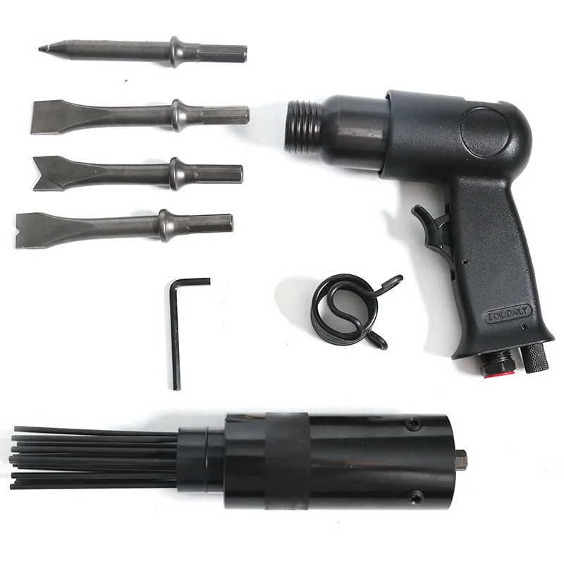 

4 Chisels 2 in 1 Pneumatic Needle Scaler and Air Hammer Pistol