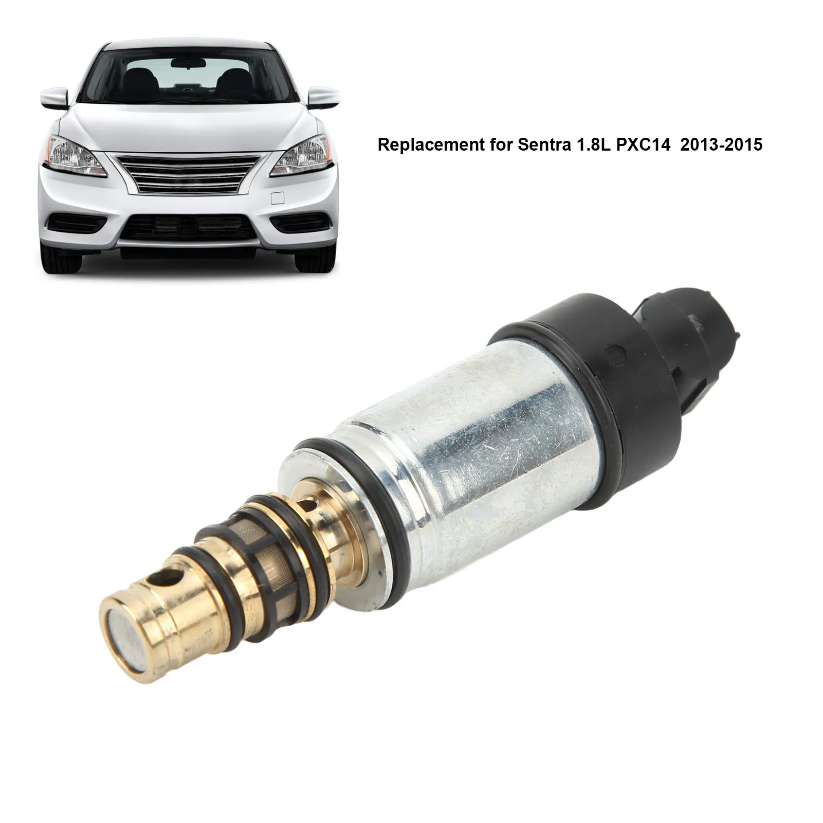 43MT3402 MT3402 AC Compressor Control Valve E257065 High Performance Replacement for  1.8L PXC14 2013‑2015  10489C