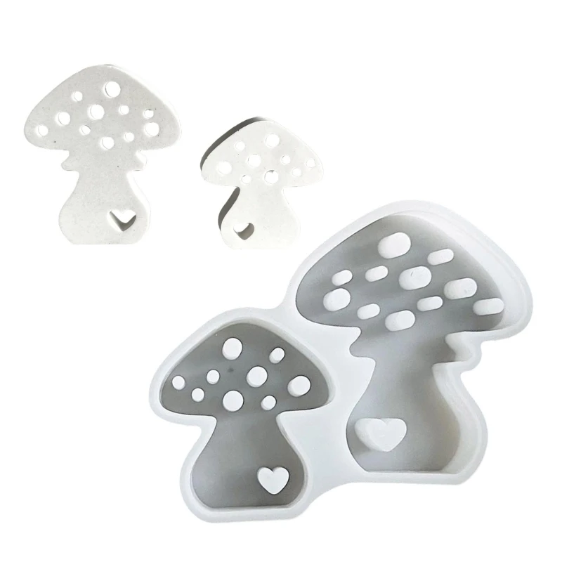 Silicone Crafting Molds Unique Mushroom Molds Silicone Soap Molds Resin Art Moulds Silicone Texture R3MC