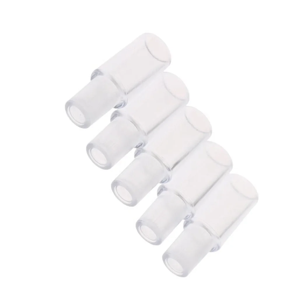 5 Replacement Mouthpieces for Portable Breath Analyzers Clear ABS Plastic Compact and Easy to Store Standard Size Spec
