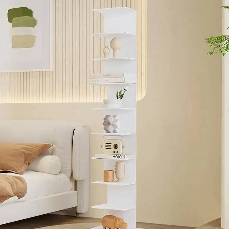 

Shelves Bookcases Living Room Minimalist Display Metal Shelf Stand Cabinets Closet Estante De Livros Space Saving Furniture