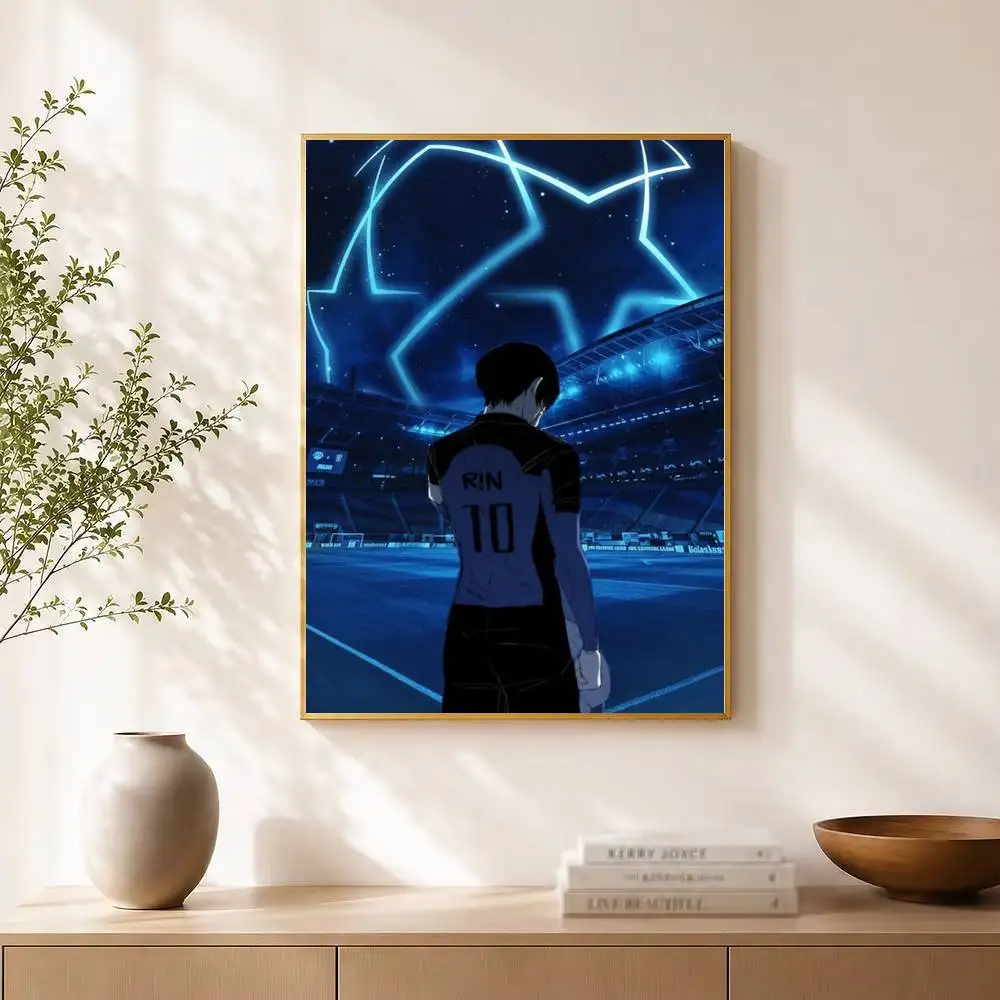 Edward Elric Poster Waterproof Wall Art Sticker For Bar Living Room Vintage Decor High Quality Print Gift