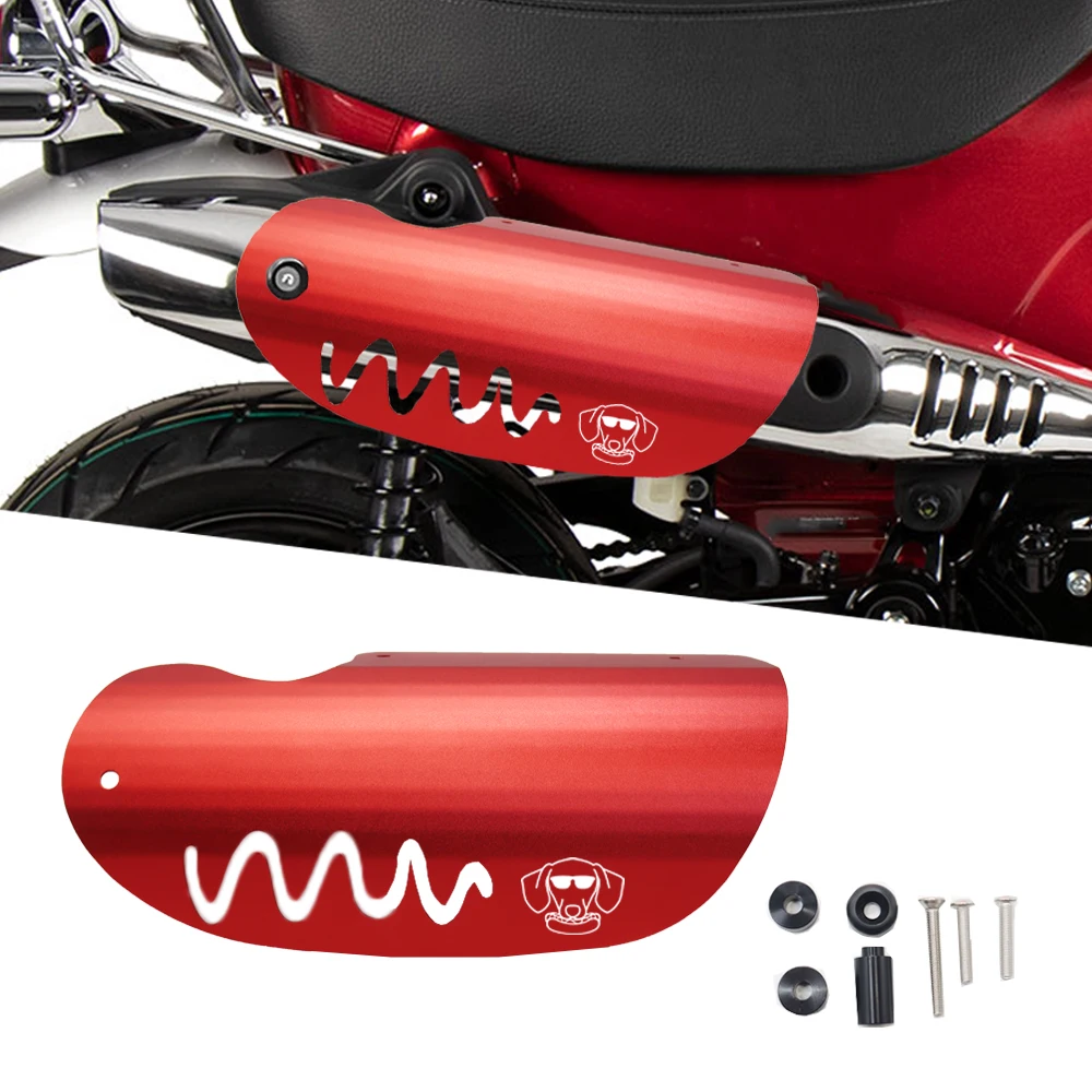 

For Honda DAX ST125 ST125 Motorcycle exhaust protection cover and exhaust cover CNC