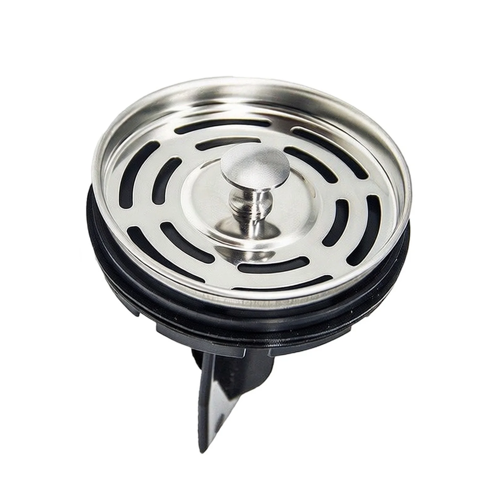 Garbage Disposal Sink Strainer Cover Water Stopper for InSinkErator with Food Scraper Paddle and for splash Guard to Protect