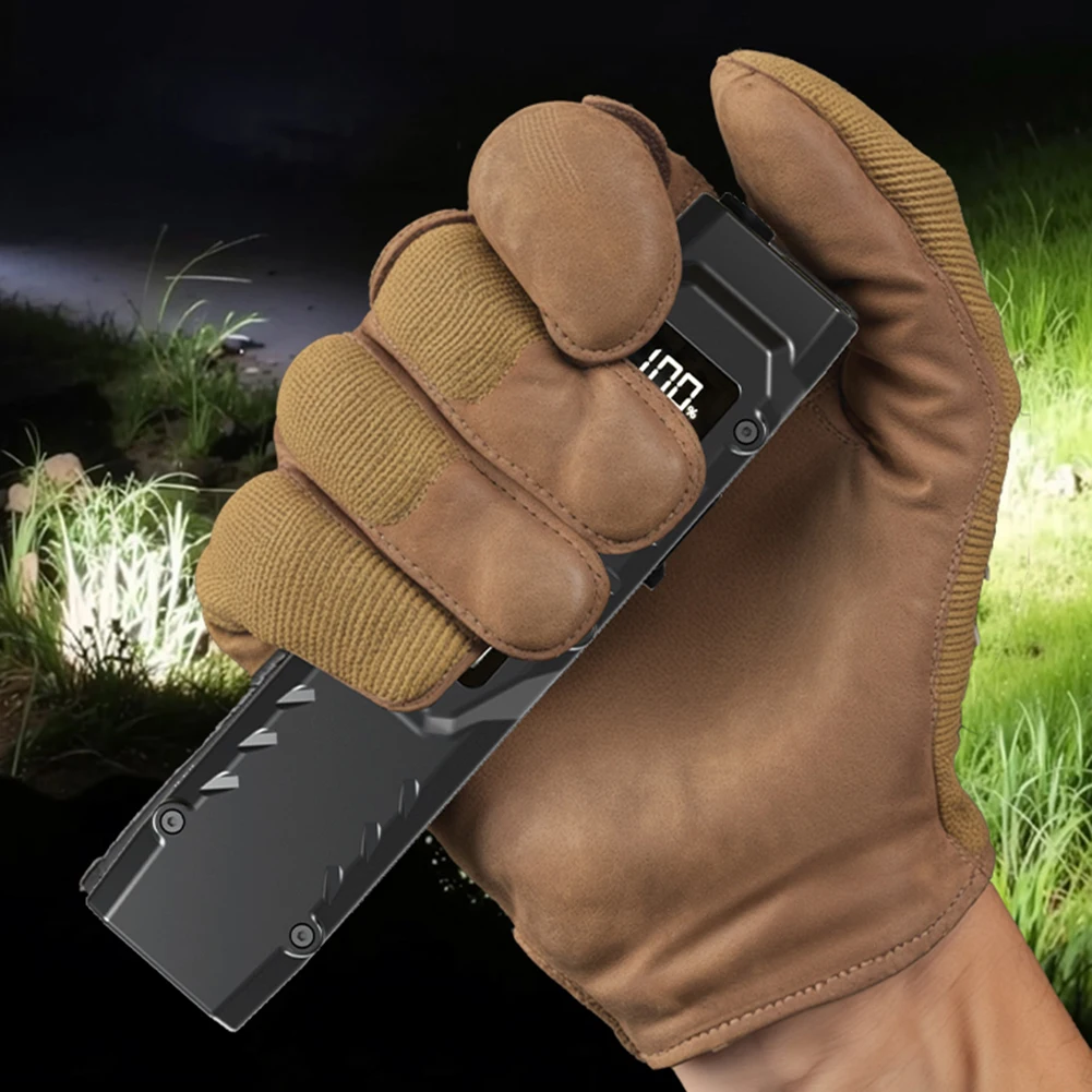 ไฟฉาย LED อัลตร้าสลิมพร้อมคลิปปากกาไฟตั้งแคมป์ขนาดเล็ก 1200LM ไฟฉายพกพาแบบพกพา 1000mAh สำหรับตั้งแคมป์ตกปลาเดิน