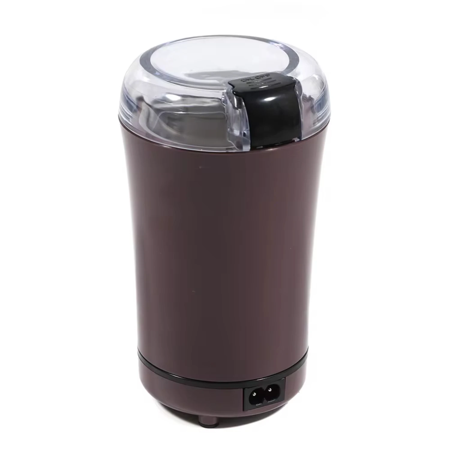 150W Purple Mini Electrical Metal Grinder Automatic Tobacco Herb Crusher  Coffee Grinder