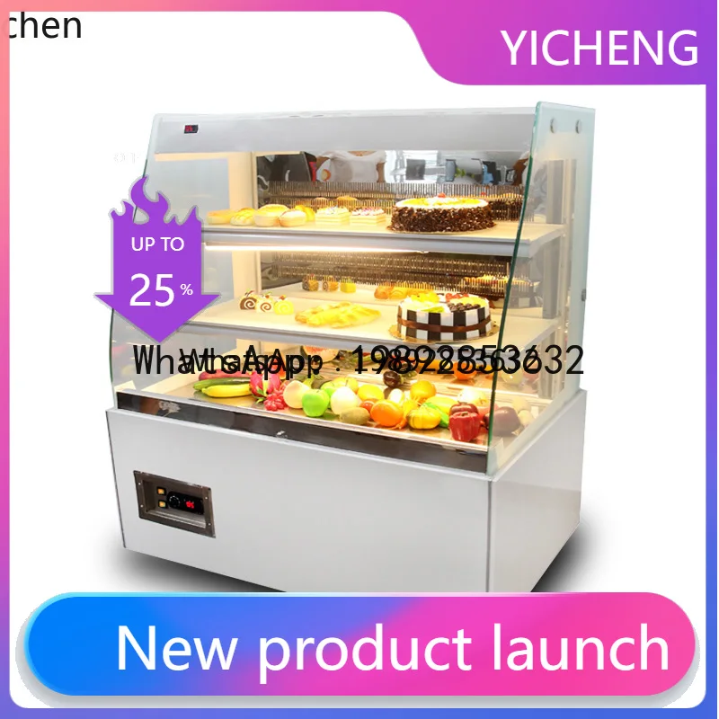 

Sushi Refrigerated Cake Open Bread Preservation Cabinet Sushi Display Cabinet