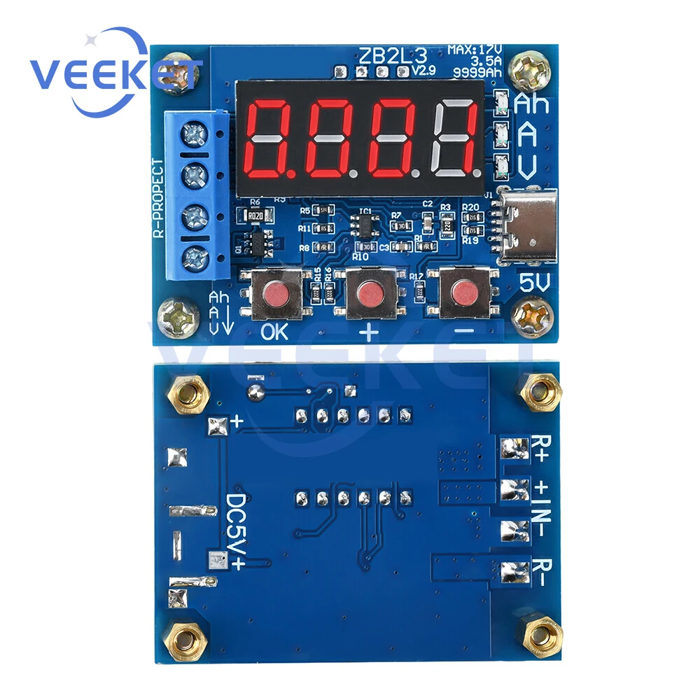 ZB2L3 DC 4,5-6 Π ΠΌΠΎΠ΄ΡΠ»Ρ ΡΠ΅ΡΡΠ΅ΡΠ° Π΅ΠΌΠΊΠΎΡΡΠΈ Π°ΠΊΠΊΡΠΌΡΠ»ΡΡΠΎΡΠ° ΡΠΈΡΡΠΎΠ²ΠΎΠΉ ΡΠ»Π΅ΠΊΡΡΠΎΠ½Π½ΡΠΉ ΡΠ΅ΡΡΠ΅Ρ Π½Π°Π³ΡΡΠ·ΠΊΠΈ ΡΠΈΠΏΠ° C/ΠΌΠΈΠΊΡΠΎ USB ZB2L3 DC 4,5-6 Π ΠΌΠΎΠ΄ΡΠ»Ρ ΡΠ΅ΡΡΠ΅ΡΠ° Π΅ΠΌΠΊΠΎΡΡΠΈ Π°ΠΊΠΊΡΠΌΡΠ»ΡΡΠΎΡΠ° ΡΠΈΡΡΠΎΠ²ΠΎΠΉ ΡΠ»Π΅ΠΊΡΡΠΎΠ½Π½ΡΠΉ ΡΠ΅ΡΡΠ΅Ρ Π½Π°Π³ΡΡΠ·ΠΊΠΈ ΡΠΈΠΏΠ° C/ΠΌΠΈΠΊΡΠΎ USB