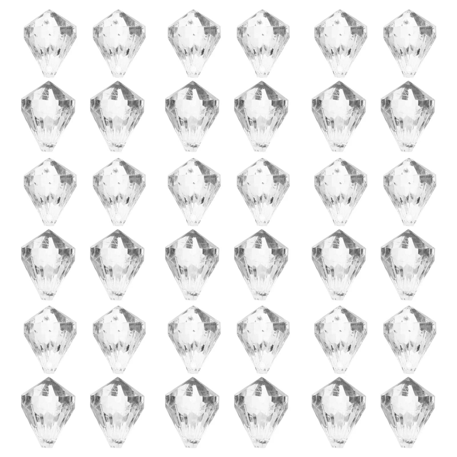 1Pack Crystal Chandelier Crystals Pendant Hanging Decor Small Size Lightweight Perfect for Chandeliers Lamps Garden Xmas