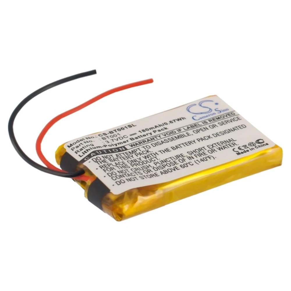 

Li-Polymer GPS, Navigator Battery for JBL, 3.7V, 180mAh, Compatible Models: 001, BT-001, BT-001 Bluetooth GPS